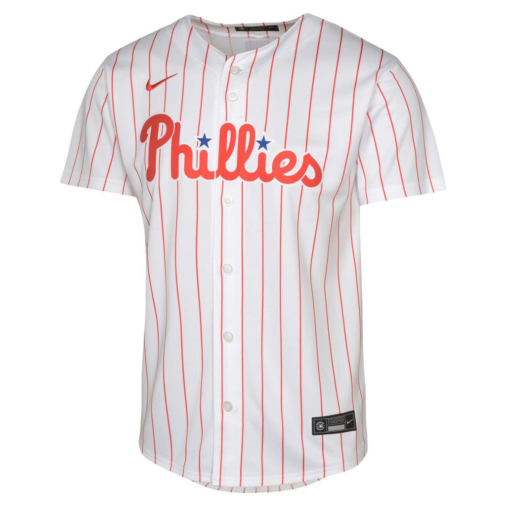 J.T. Realmuto Philadelphia Phillies Youth Home Jersey – White
