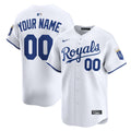 Kansas City Royals Home Limited Custom Jersey - White