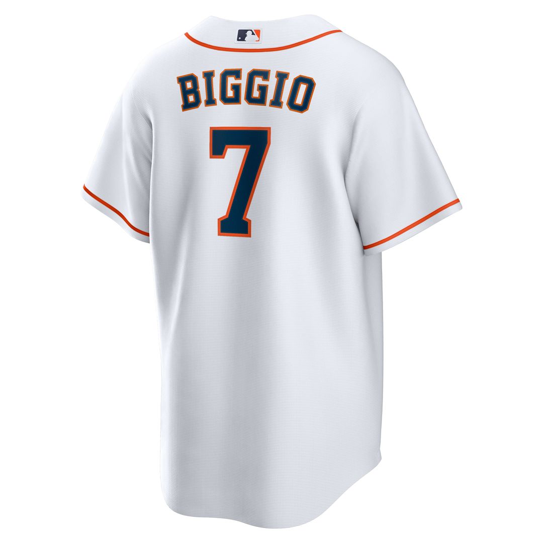 Craig Biggio Houston Astros Home Retired Player Jersey - White