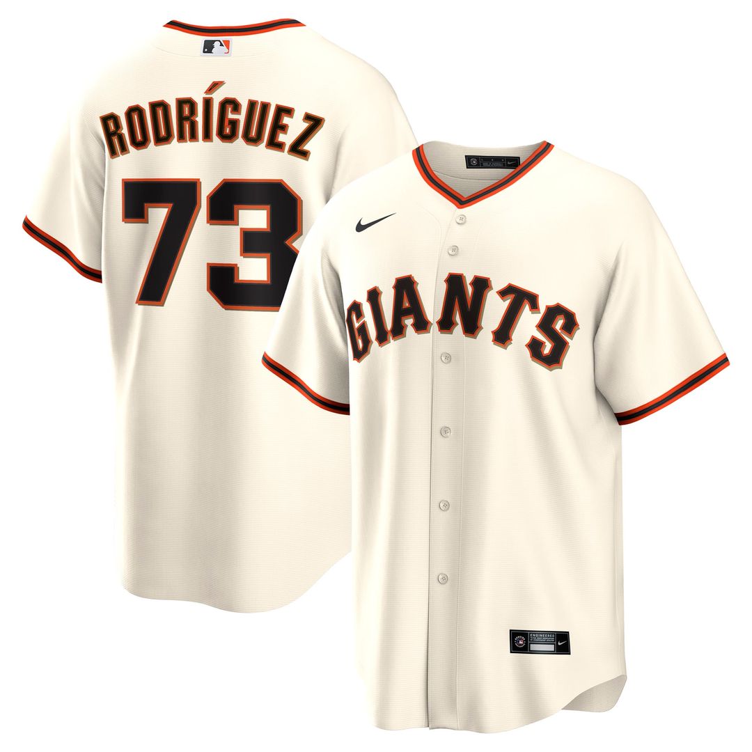 Randy Rodríguez San Francisco Giants Home Jersey - Cream