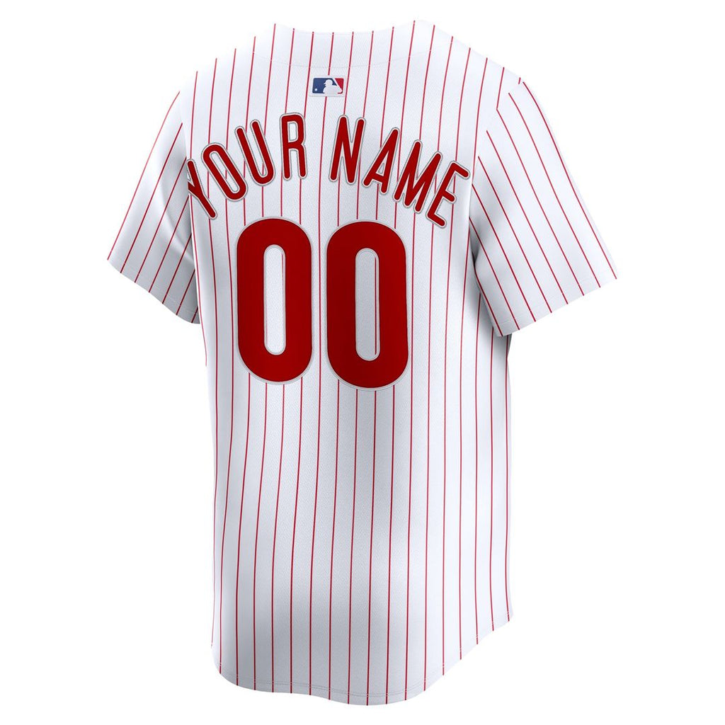 Philadelphia Phillies Home Limited Custom Jersey - White