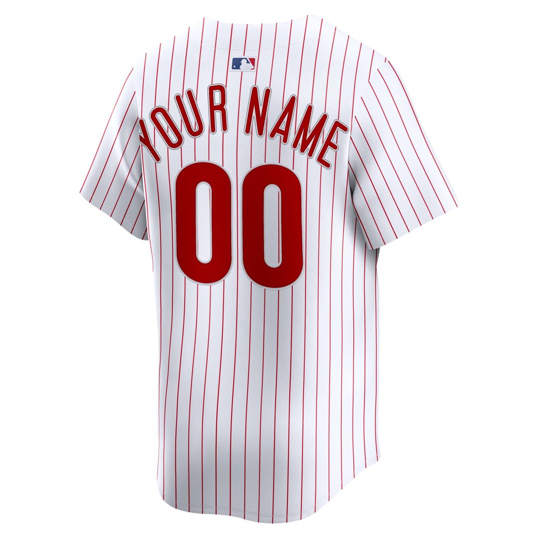 Philadelphia Phillies Home Limited Custom Jersey - White