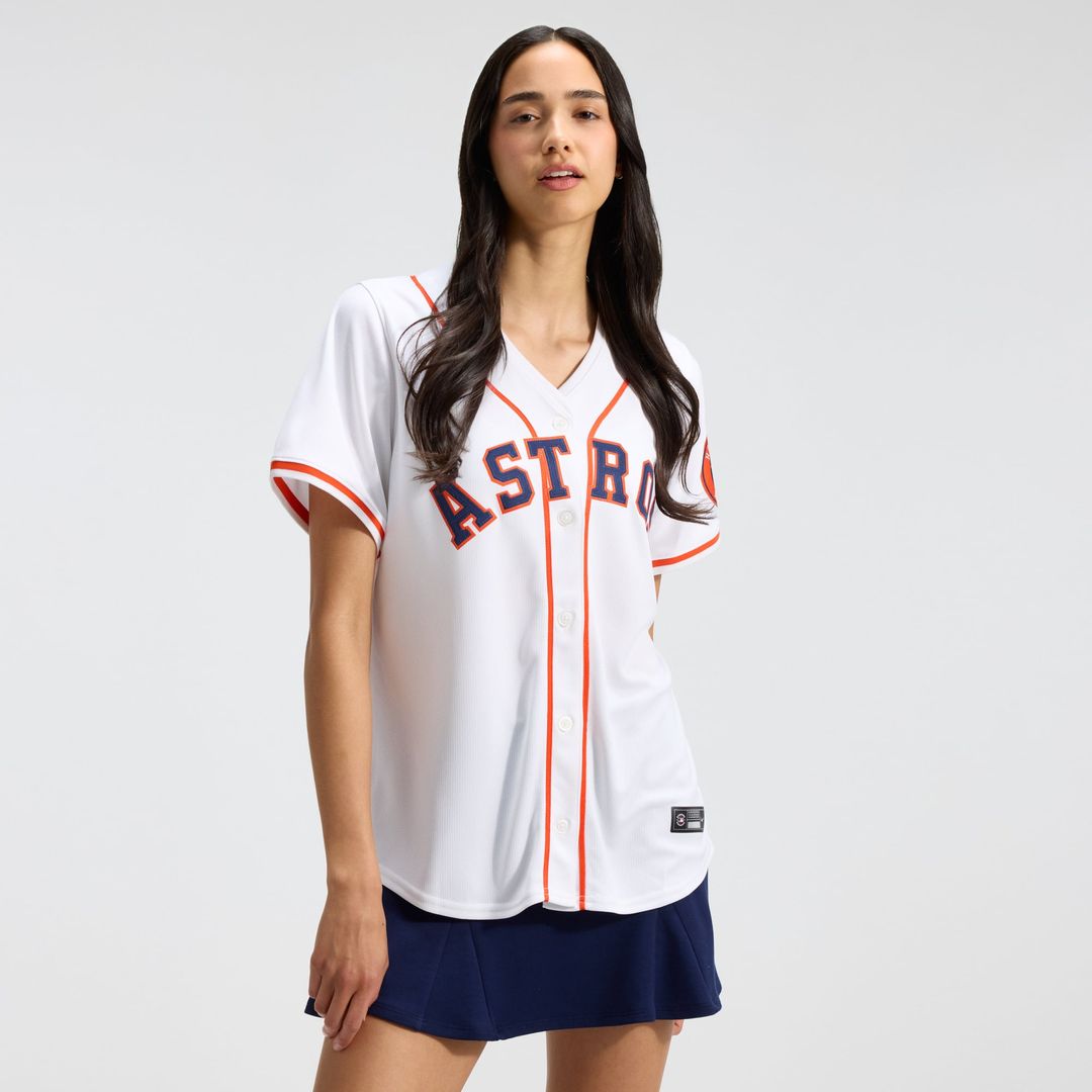 Houston Astros Home Women's Jersey - White