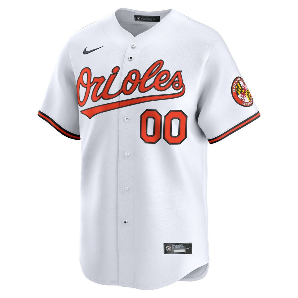 Baltimore Orioles Home Limited Pick-A-Player Retired Roster Jersey - White