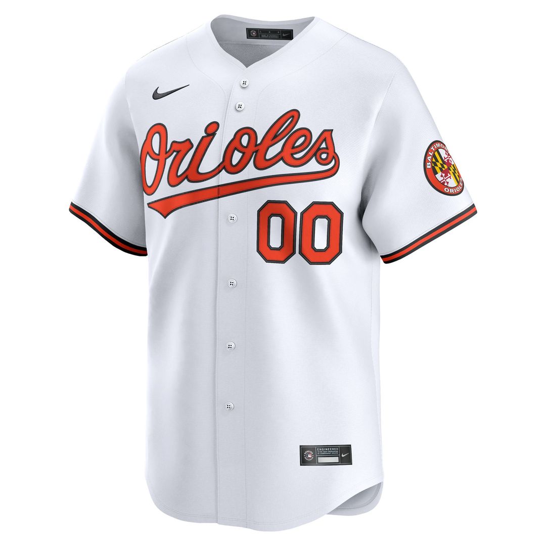Baltimore Orioles Home Limited Pick-A-Player Retired Roster Jersey - White