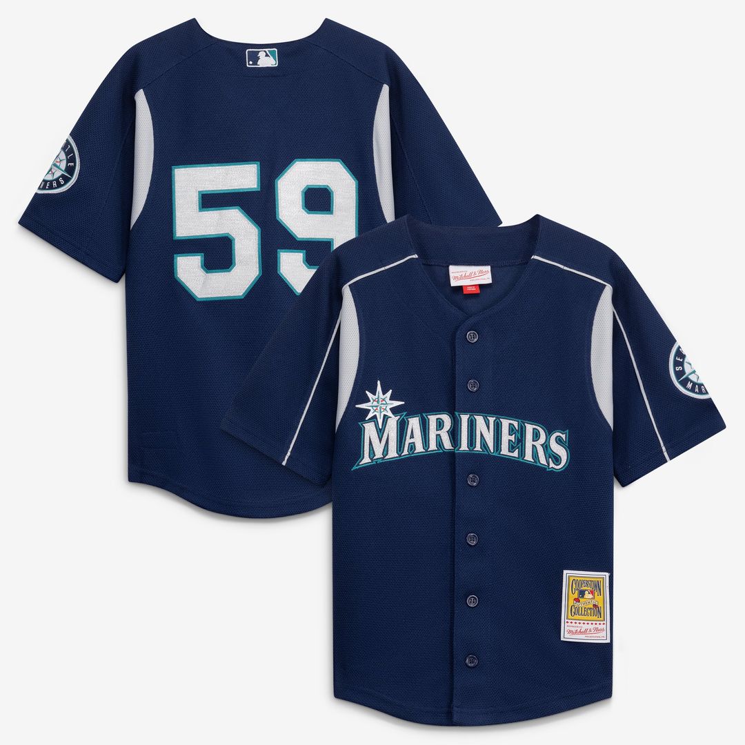 Felix Hernandez Seattle Mariners Preschool Jersey - Navy