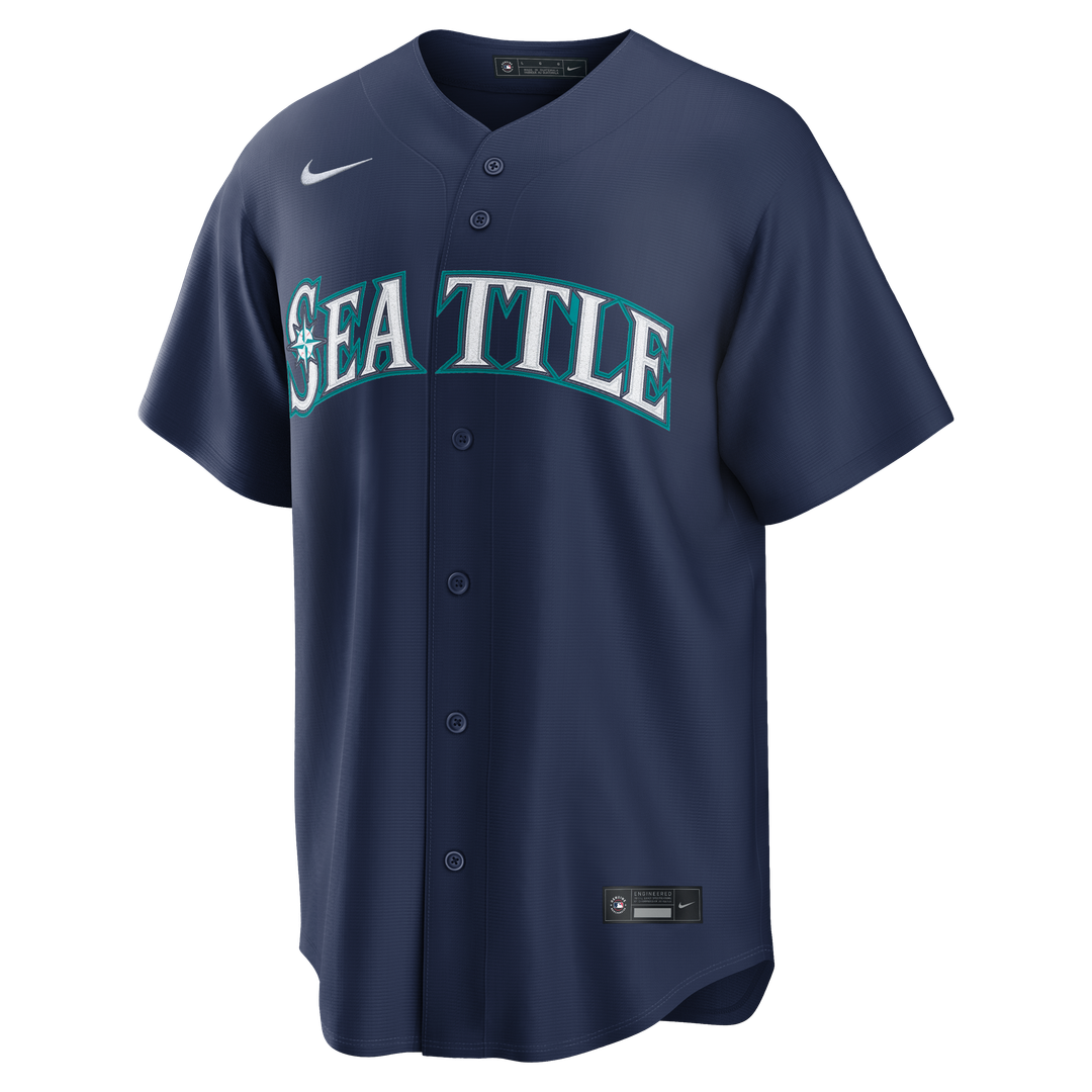 Cal Raleigh Seattle Mariners Alternate Jersey - Cream
