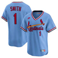 Ozzie Smith St. Louis Cardinals Throwback Jersey - Blue
