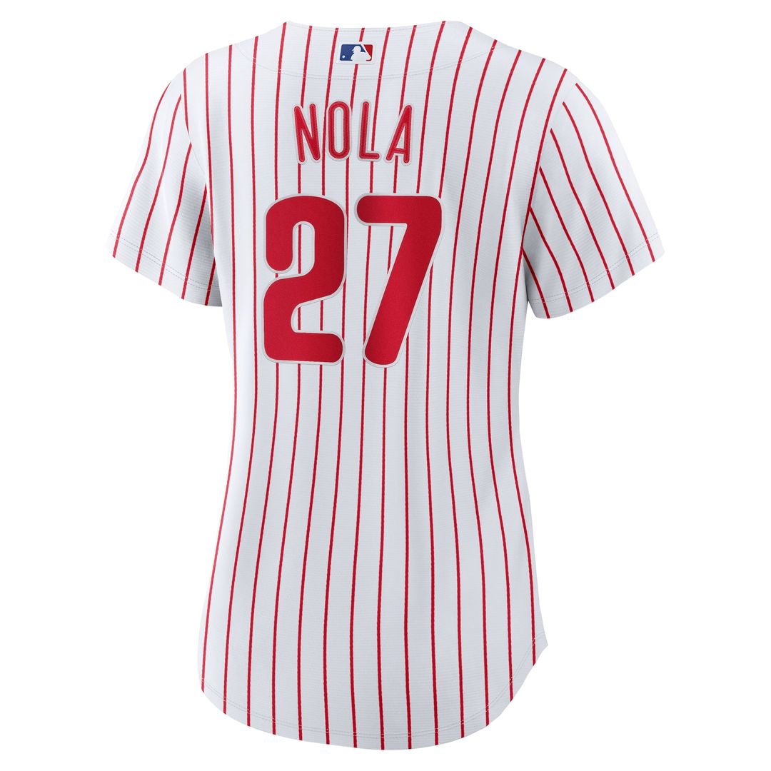 Aaron Nola Philadelphia Phillies Women's Home Jersey - White