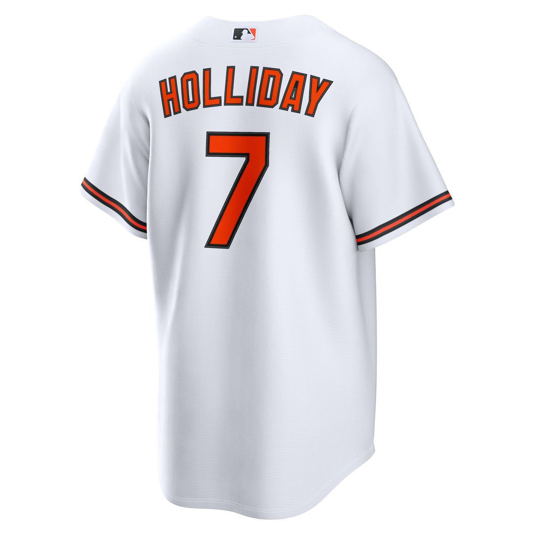 Jackson Holliday Baltimore Orioles Home Jersey - White