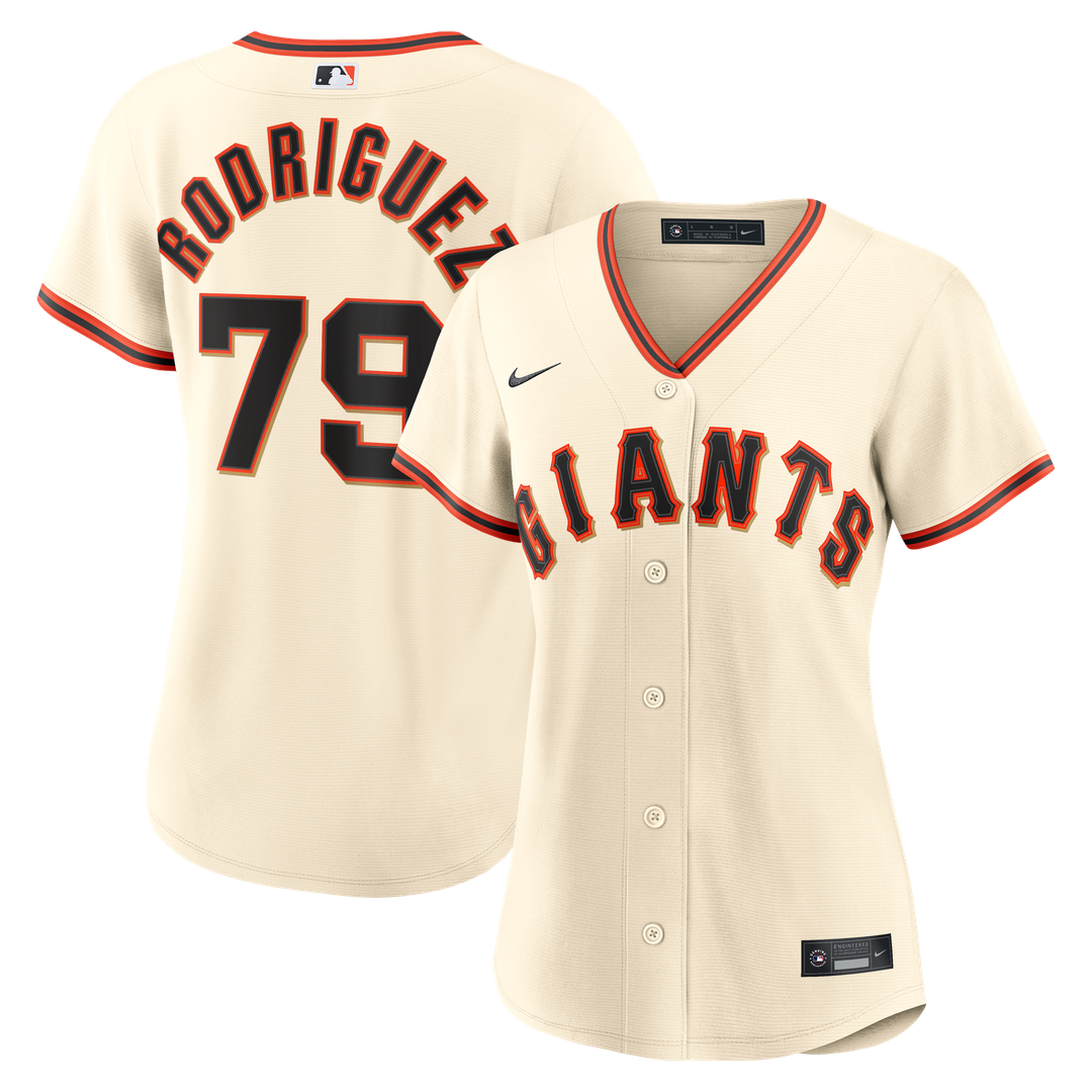 Jesus Rodriguez San Francisco Giants Women's Home Jersey - Cream