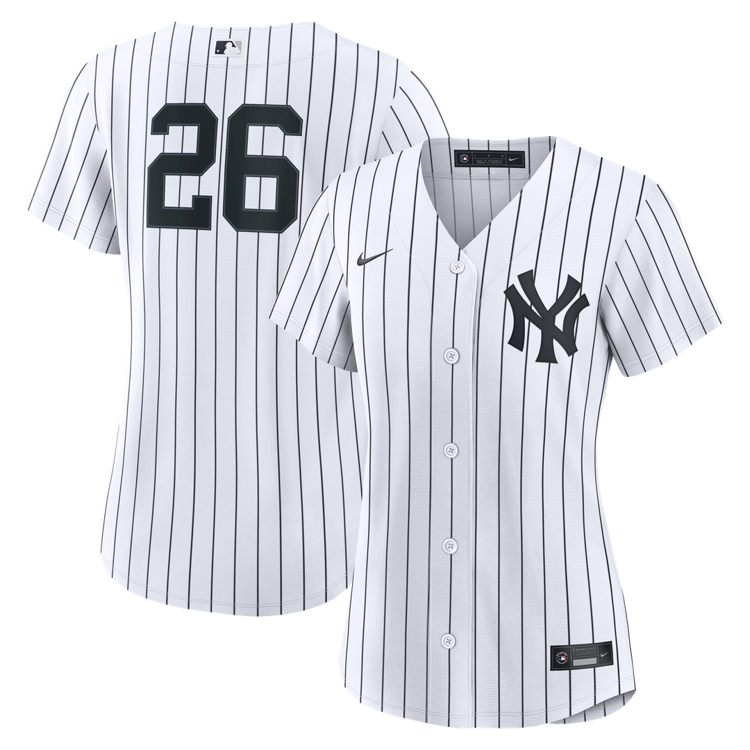 Luis García Jr. New York Yankees Women's Home Jersey - White
