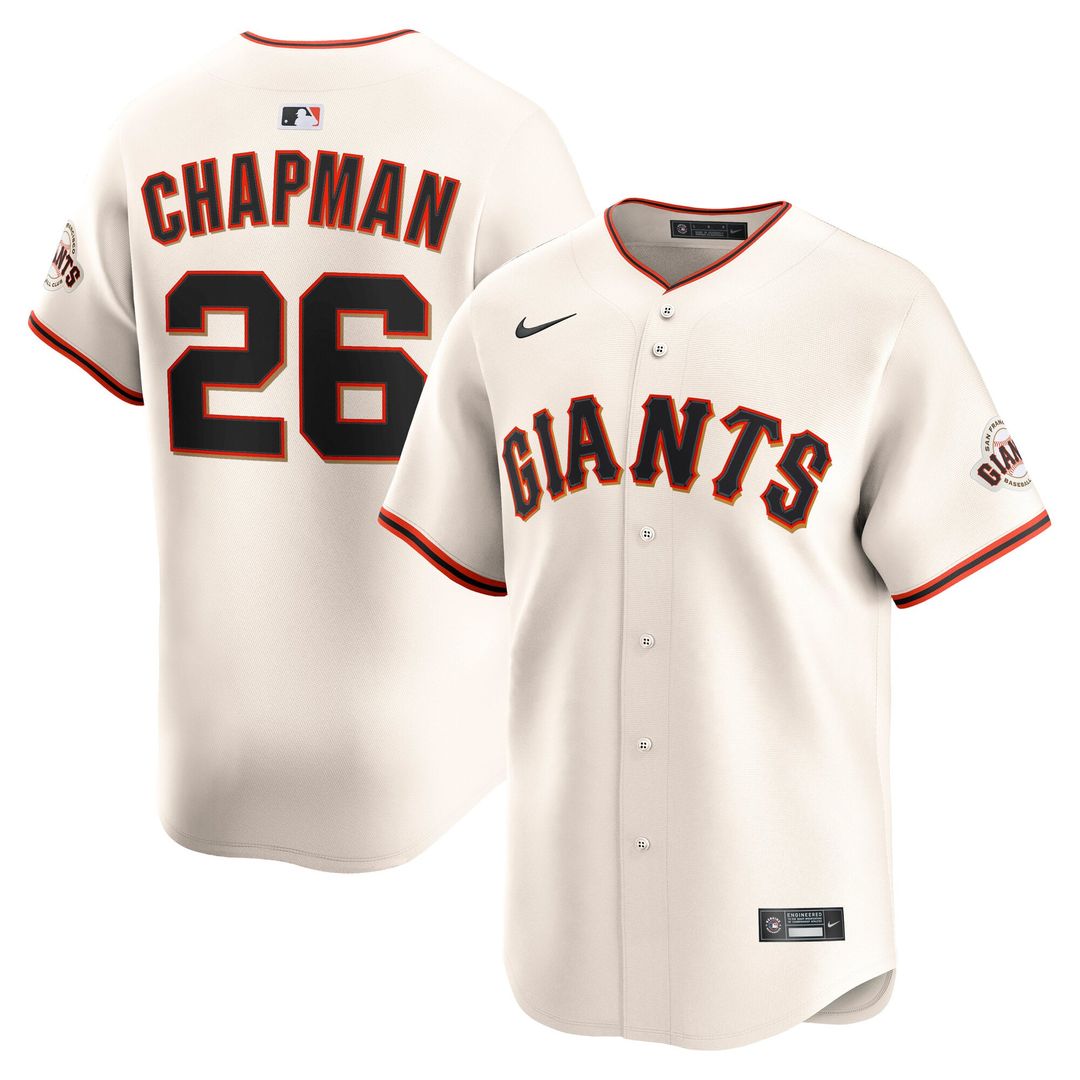 Matt Chapman San Francisco Giants Home Jersey - Cream