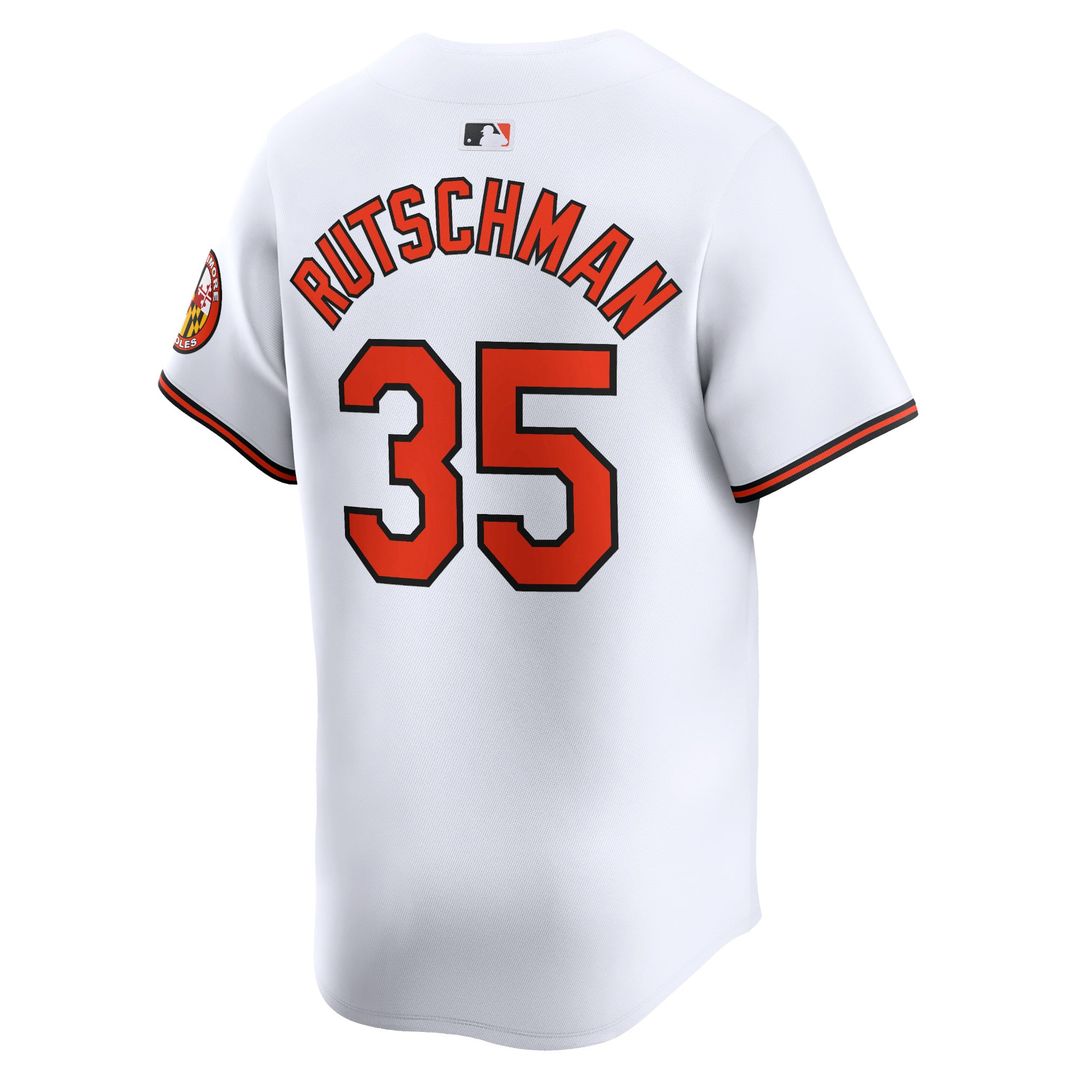 Adley Rutschman Baltimore Orioles Home Jersey - White