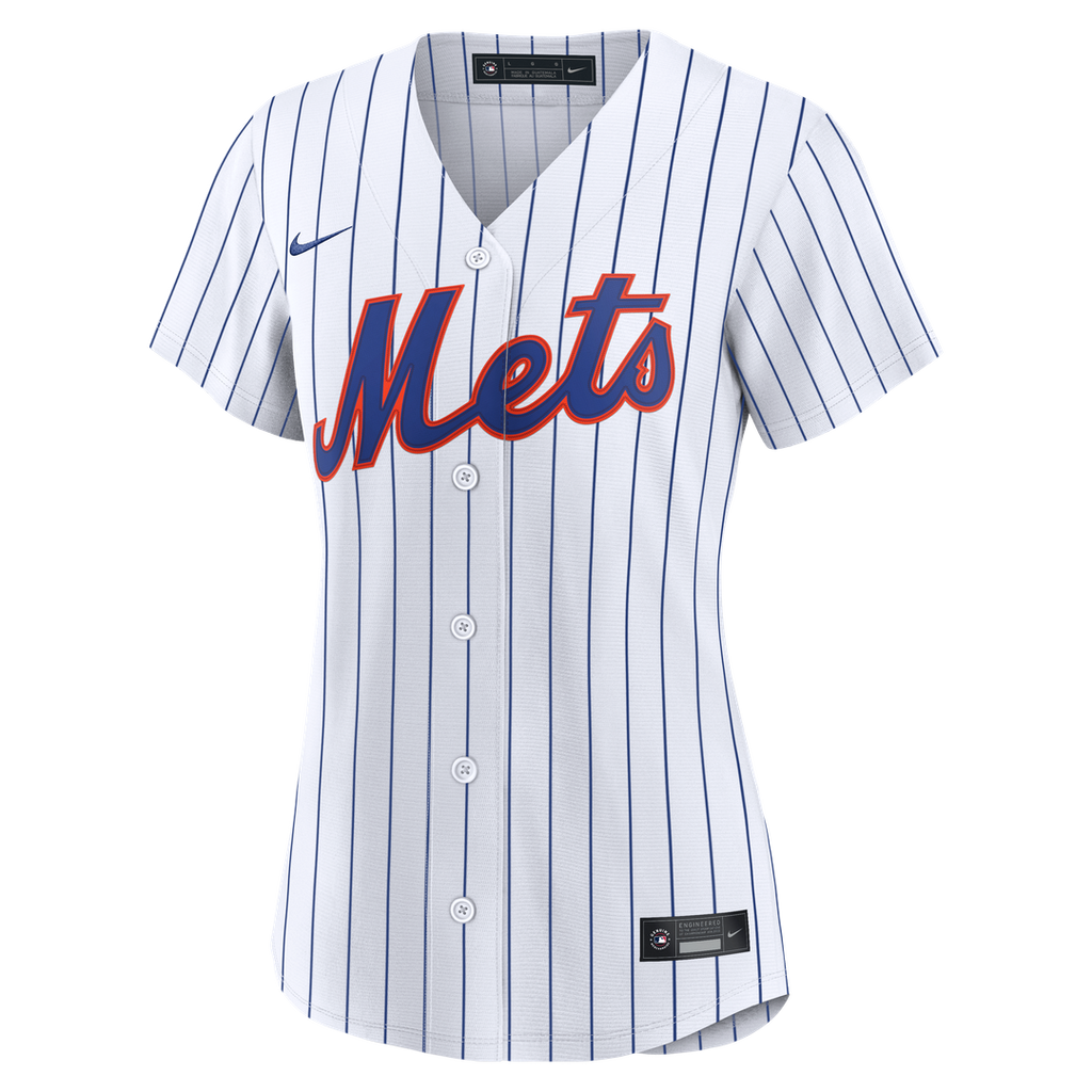 AJ Ewing New York Mets Women's Home Jersey - White