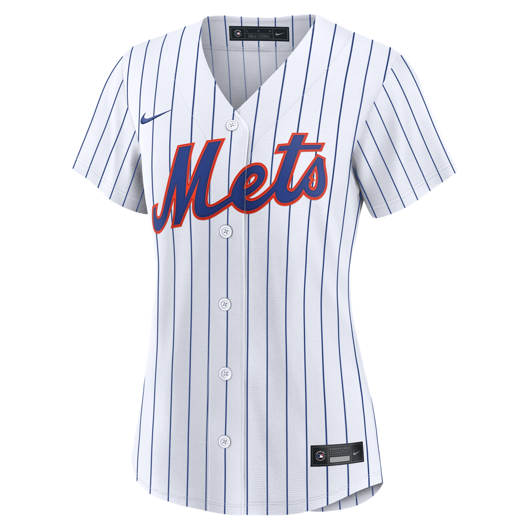 AJ Ewing New York Mets Women's Home Jersey - White