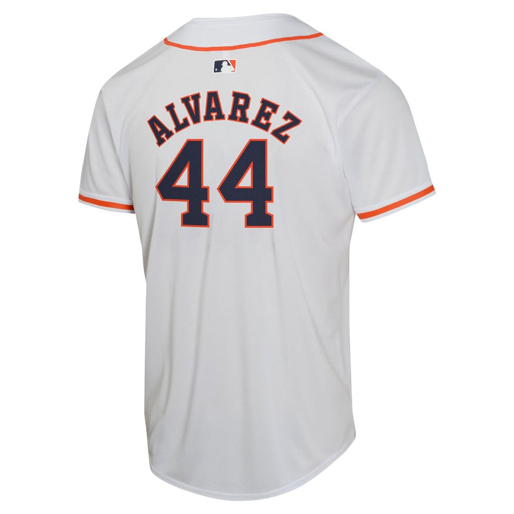 Yordan Alvarez Houston Astros Youth Home Jersey - White