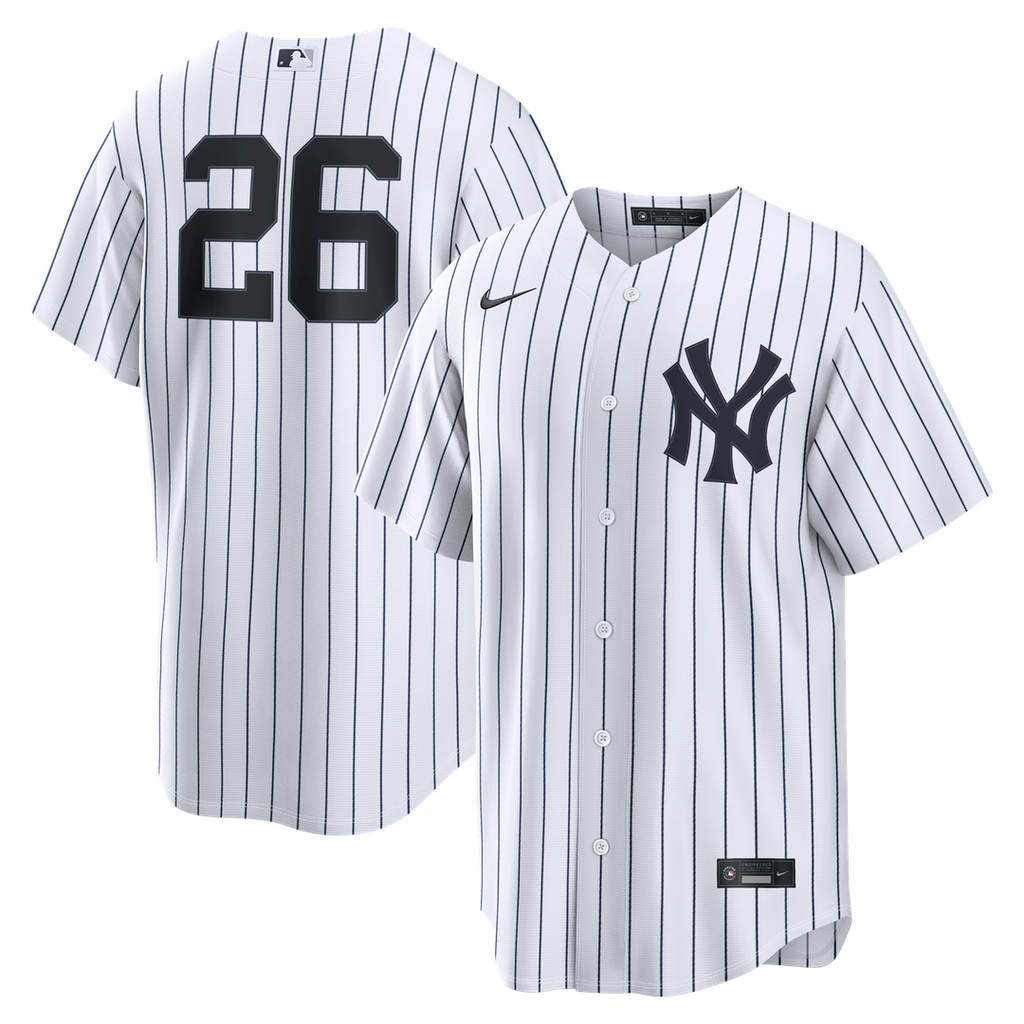 Luis García Jr. New York Yankees Home Jersey - White