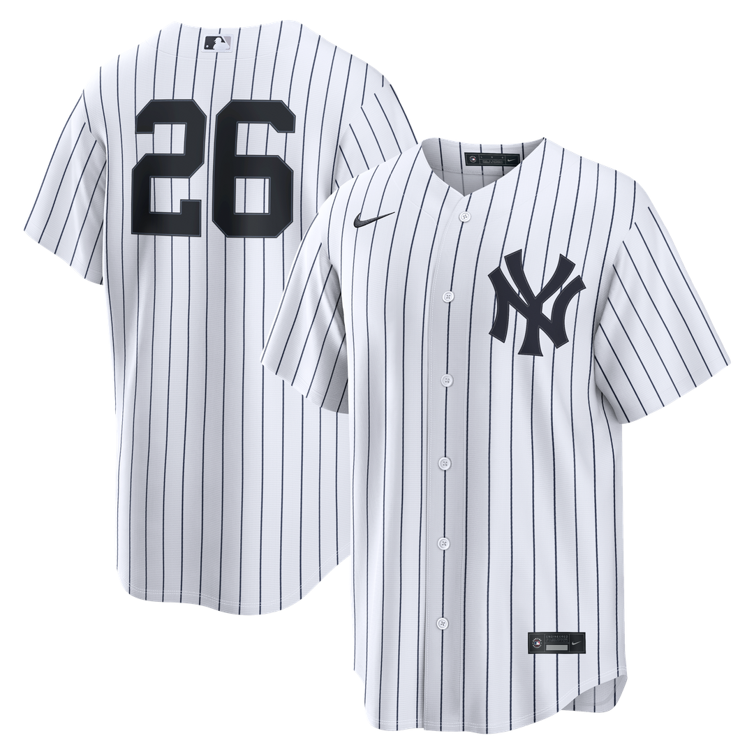 Luis García Jr. New York Yankees Home Jersey - White