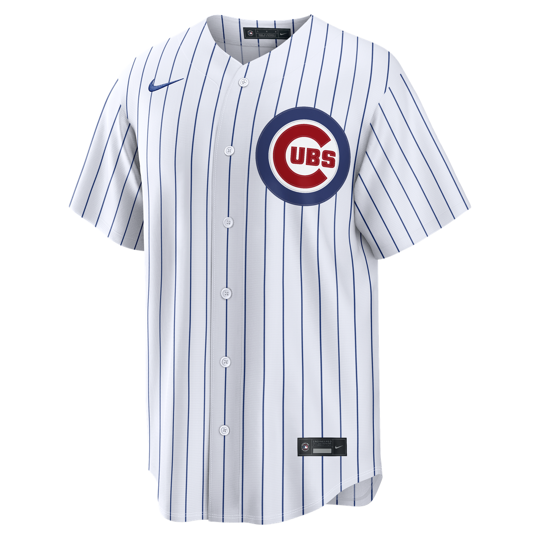 Nico Hoerner Chicago Cubs Home Jersey - White