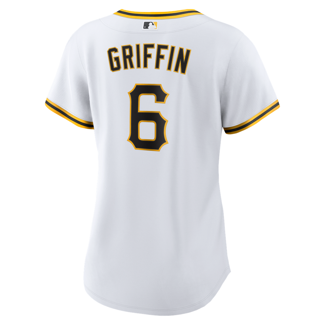 Konnor Griffin Pittsburgh Pirates Women's Home Jersey - White