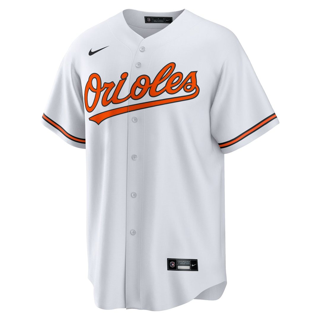 Gunnar Henderson Baltimore Orioles Home Replica Player Jersey - White