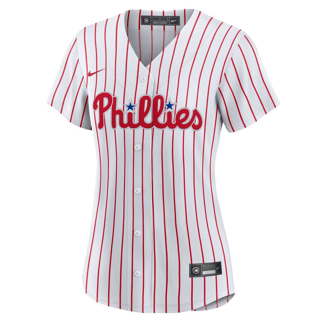 Nick Castellanos Philadelphia Phillies Women's Home Replica Player Jersey - White
