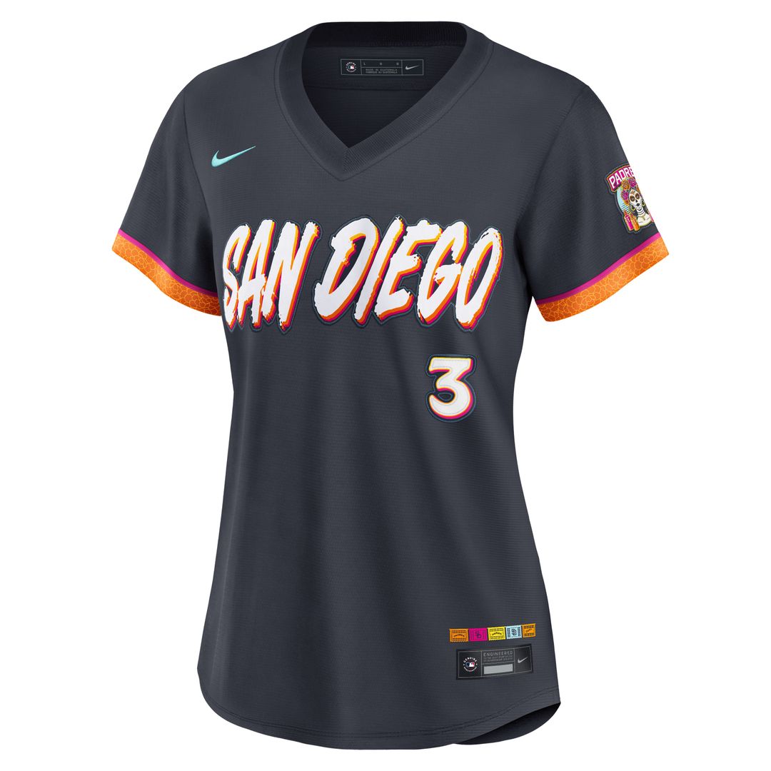 Jackson Merrill San Diego Padres Women's 2026 Jersey - Obsidian