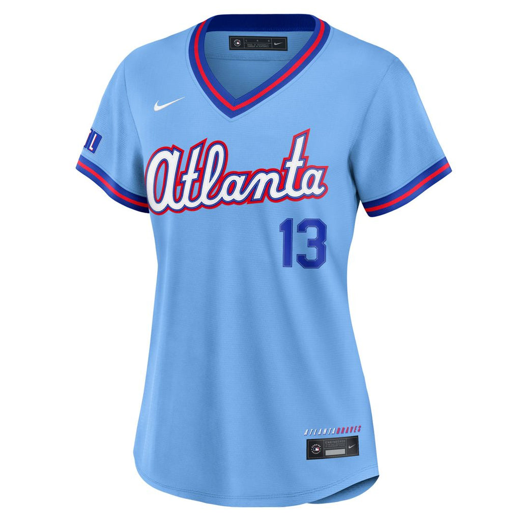Ronald Acuña Jr. Atlanta Braves Women's 2026 Jersey - Powder Blue