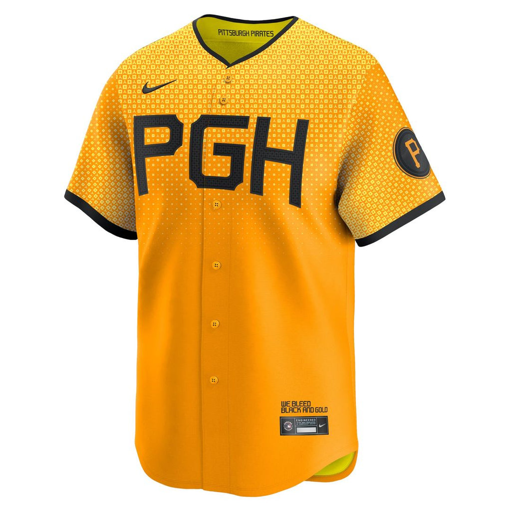 Pittsburgh Pirates Jersey - Gold