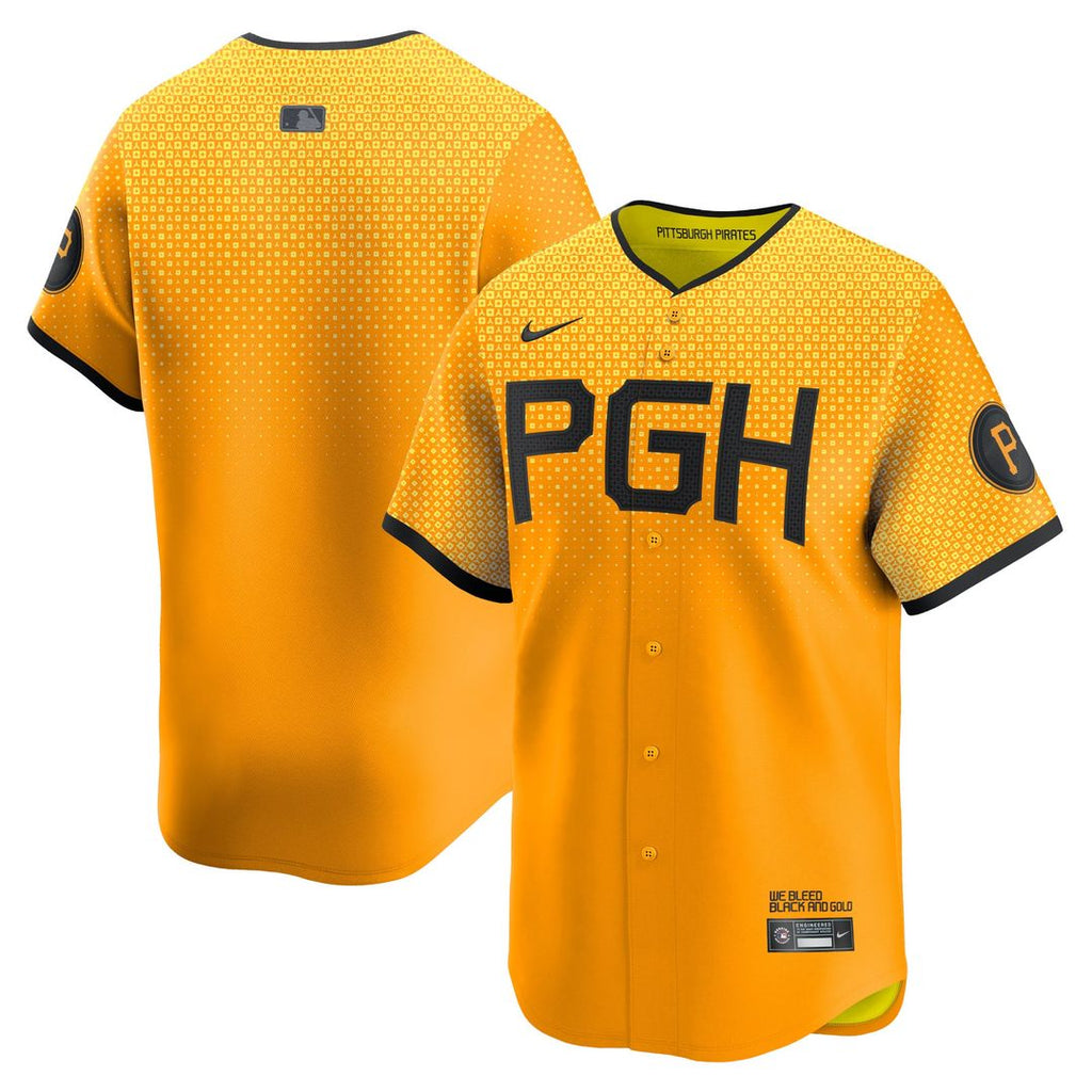 Pittsburgh Pirates Jersey - Gold