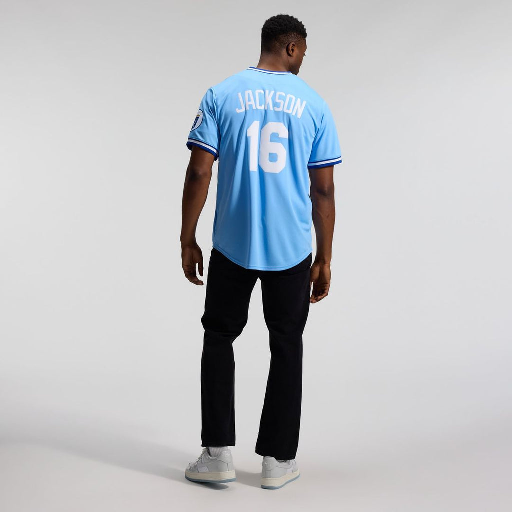 Bo Jackson Kansas City Royals Throwback Jersey - Light Blue