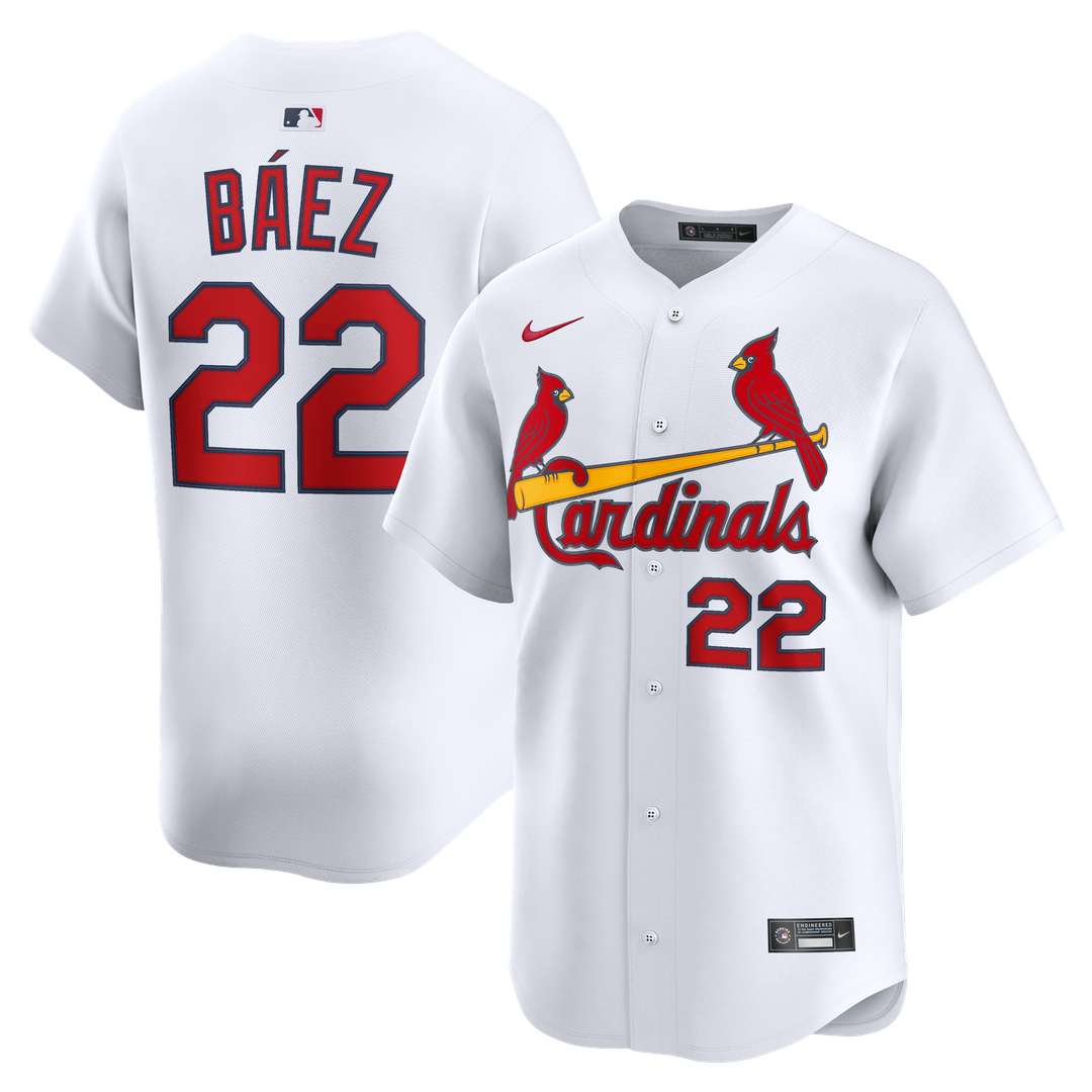 Joshua Báez St. Louis Cardinals Home Jersey - White