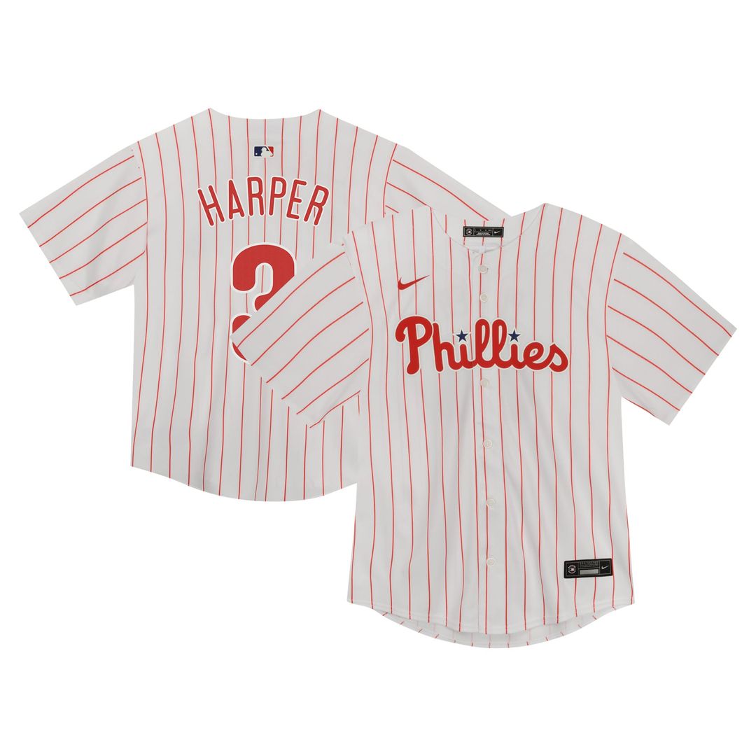 Bryce Harper Philadelphia Phillies Toddler Jersey - White