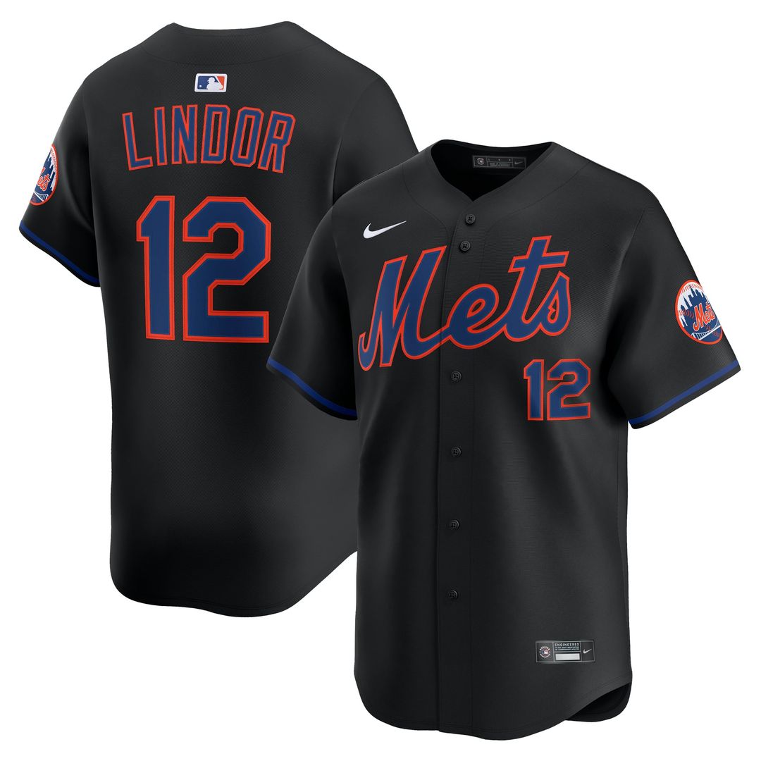 Francisco Lindor New York Mets Road Jersey - Gray