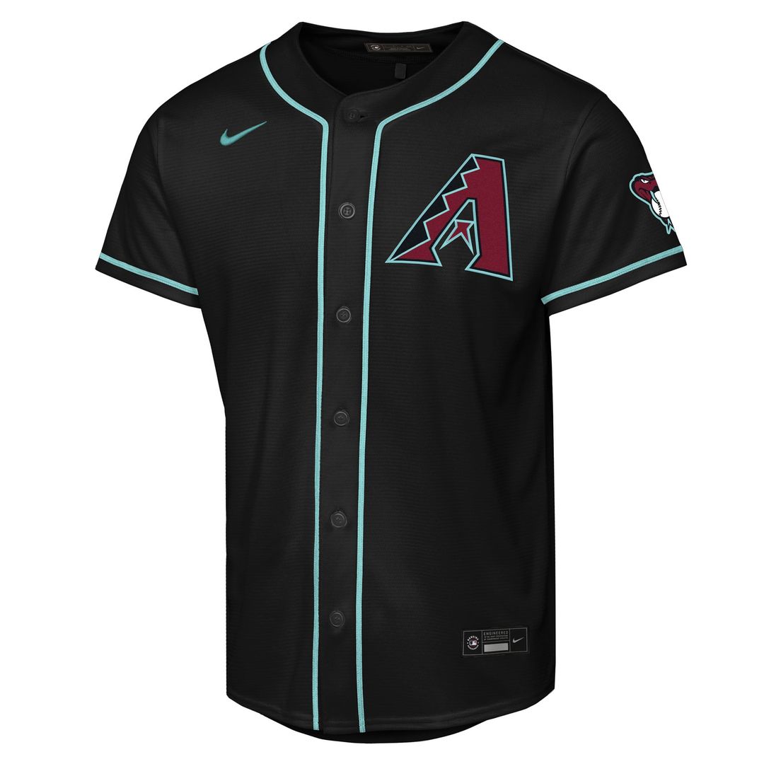Arizona Diamondbacks Youth Alternate Jersey - Black