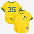Rickey Henderson Athletics Authentic Jersey - Yellow