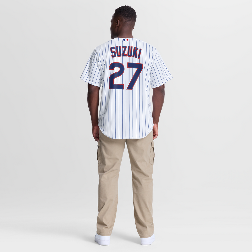 Seiya Suzuki Chicago Cubs Home Jersey - White