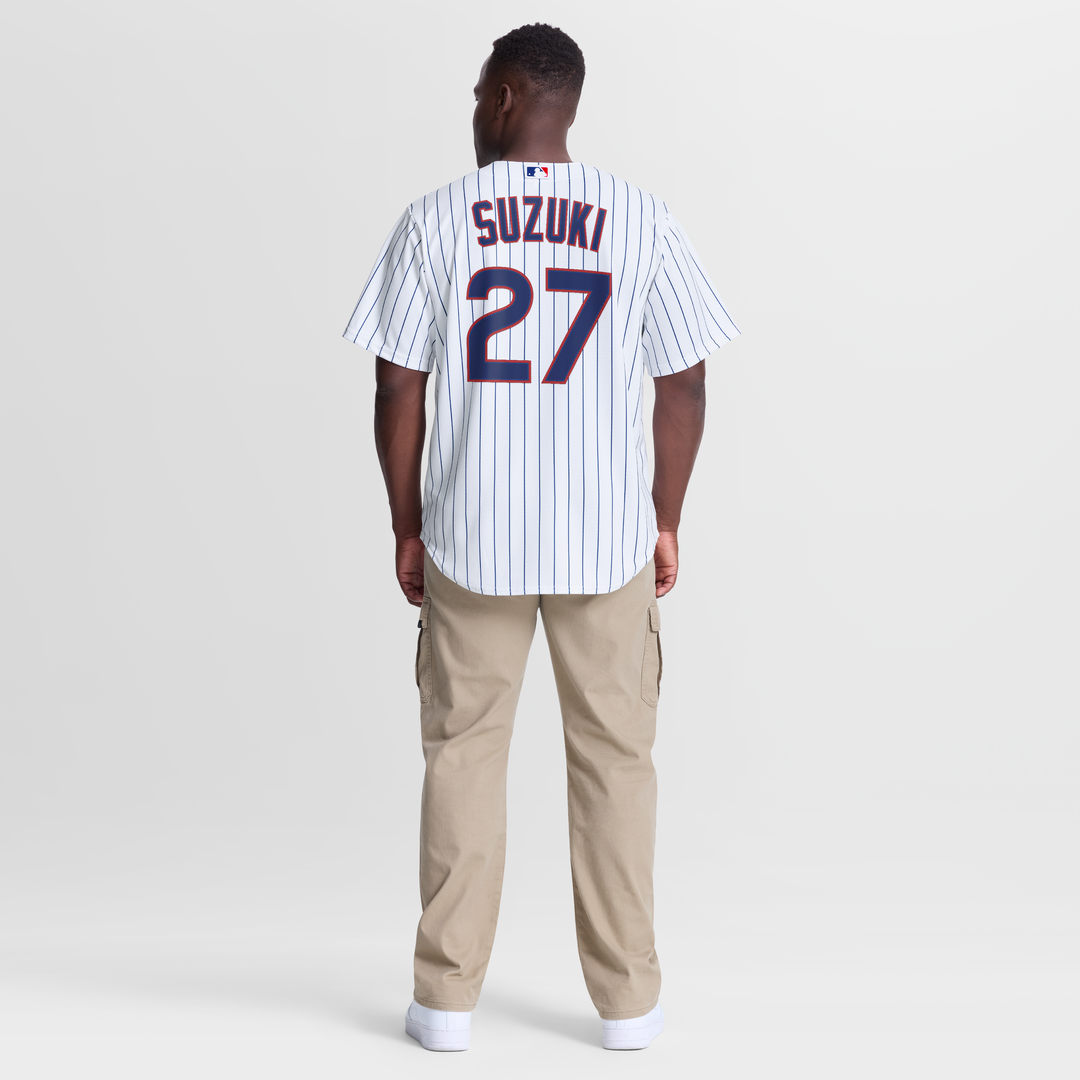 Seiya Suzuki Chicago Cubs Home Jersey - White