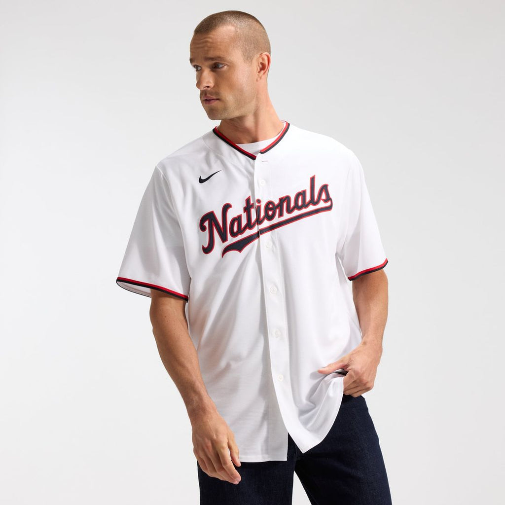 CJ Abrams Washington Nationals Home Jersey - White
