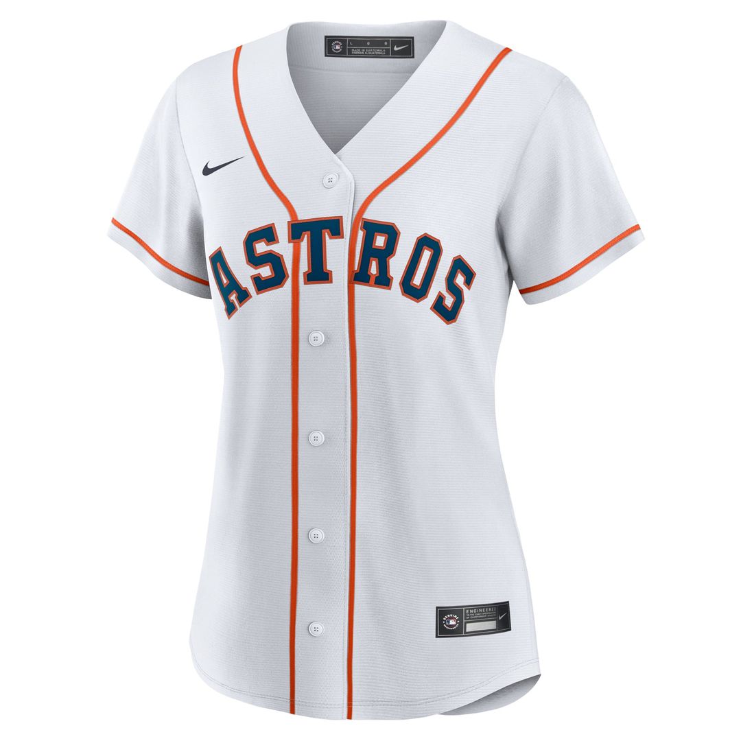 Hunter Brown Houston Astros Women's Home Jersey - White