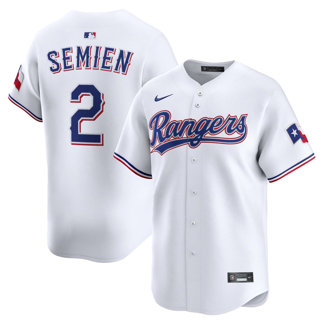 Marcus Semien Texas Rangers Home Jersey - White