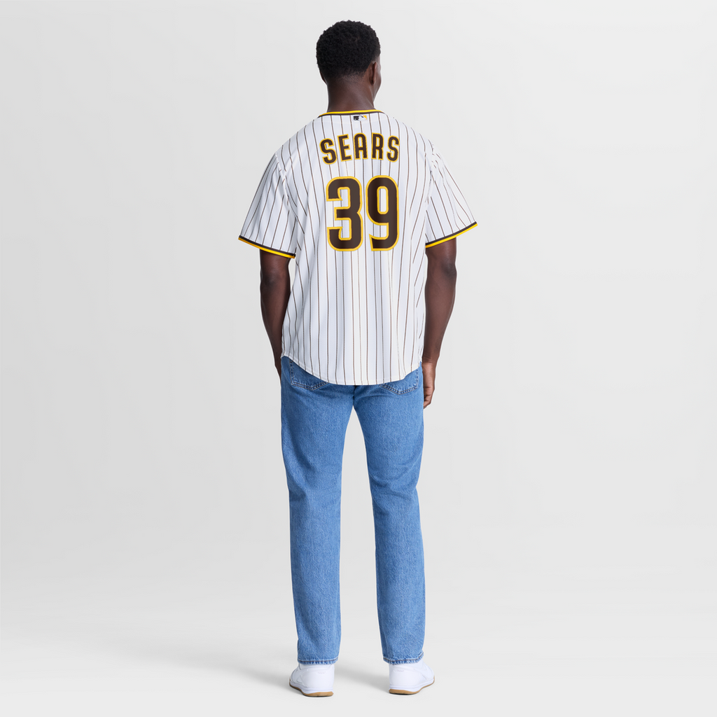 JP Sears San Diego Padres Home Jersey - White