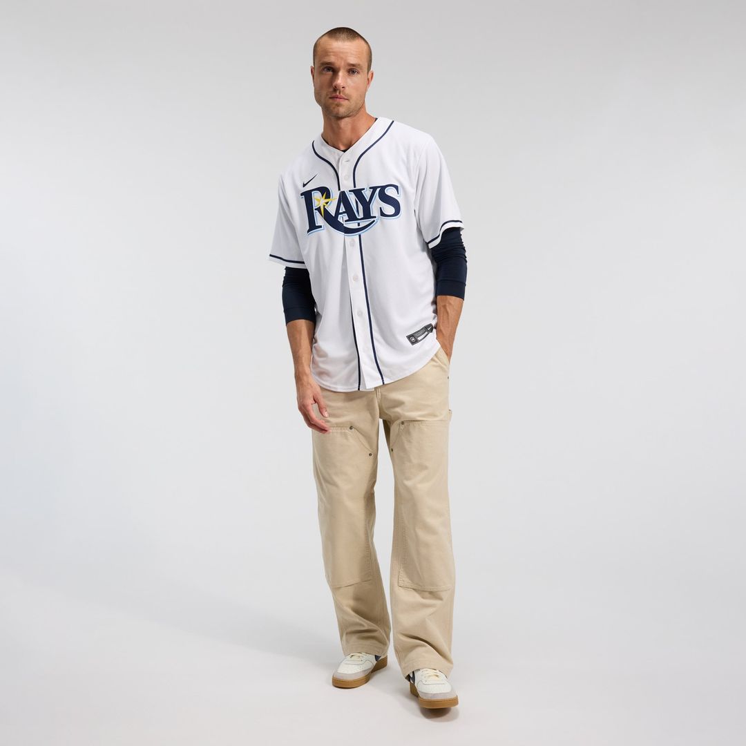 Yandy Díaz Tampa Bay Rays Home Jersey - White