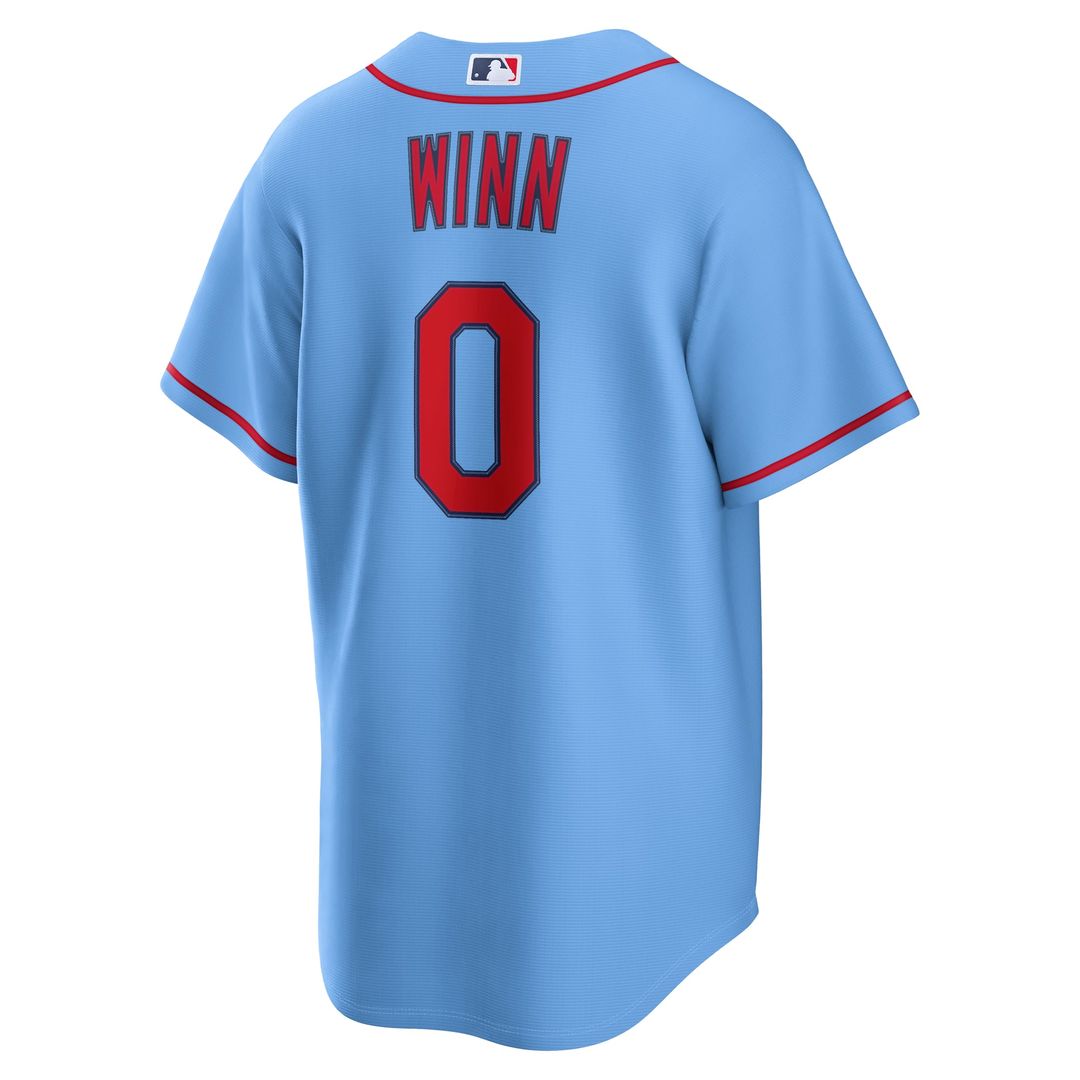 Masyn Winn St. Louis Cardinals Alternate Jersey - Light Blue