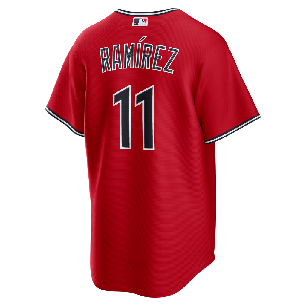 José Ramírez Cleveland Guardians Alternate Jersey - Red