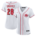 Eugenio Suárez Cincinnati Reds Women's Home Jersey - White