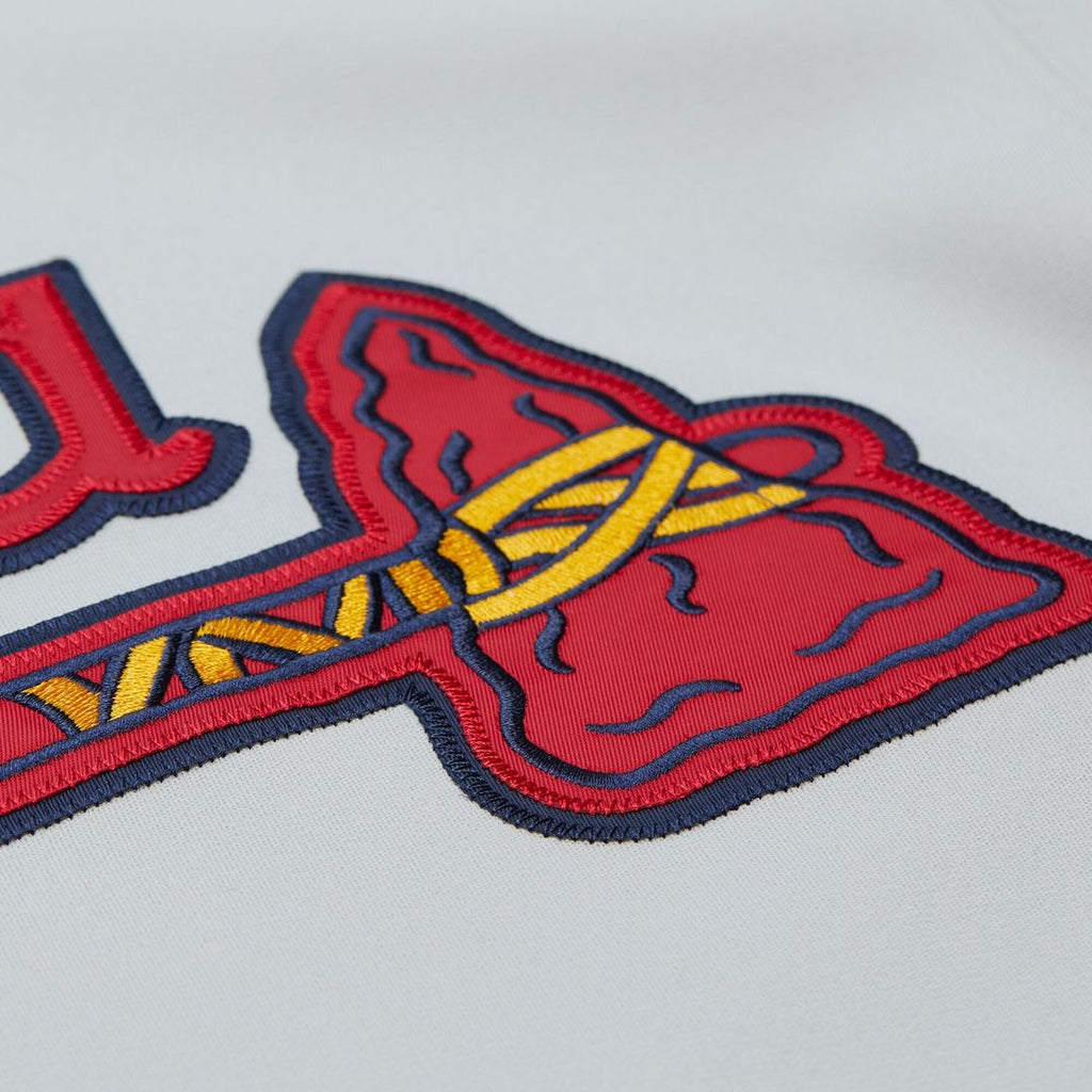 Fred McGriff Atlanta Braves 1995 Throwback Jersey - Gray