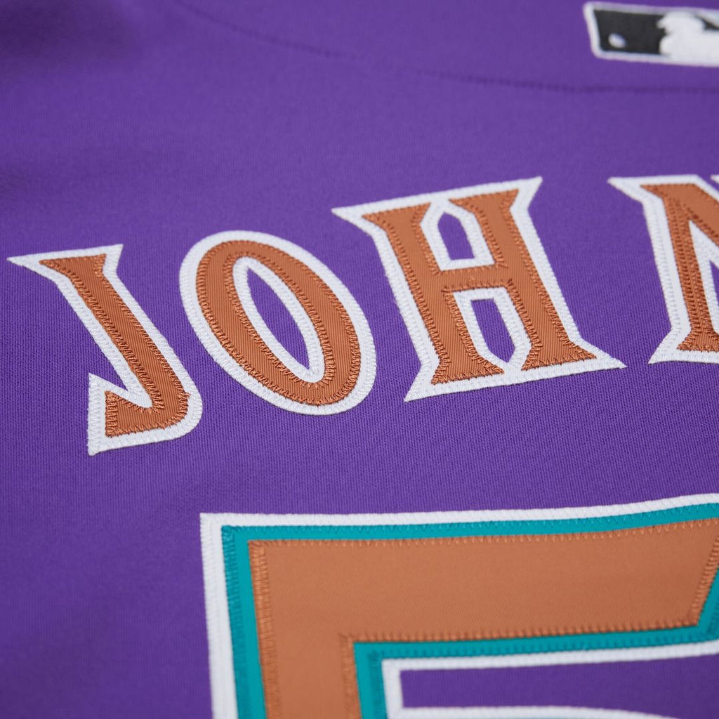 Randy Johnson Arizona Diamondbacks 2000 Throwback Jersey - Purple