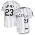 Kris Bryant Colorado Rockies Youth Home Jersey - White